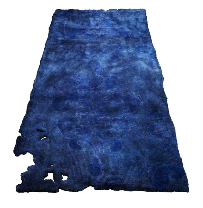 fading pattern rug