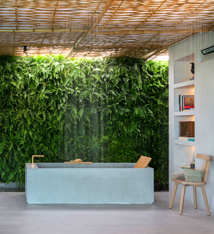 Best Bathroom Plants To Decorate Your Modern Bath With Greenery Interiorzine - Greenery Wall Decor Ideas