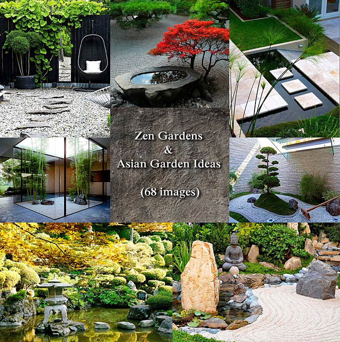 Zen Gardens & Asian Garden Ideas (68 Images) - Interiorzine