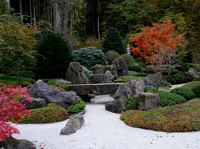 japanese rock garden