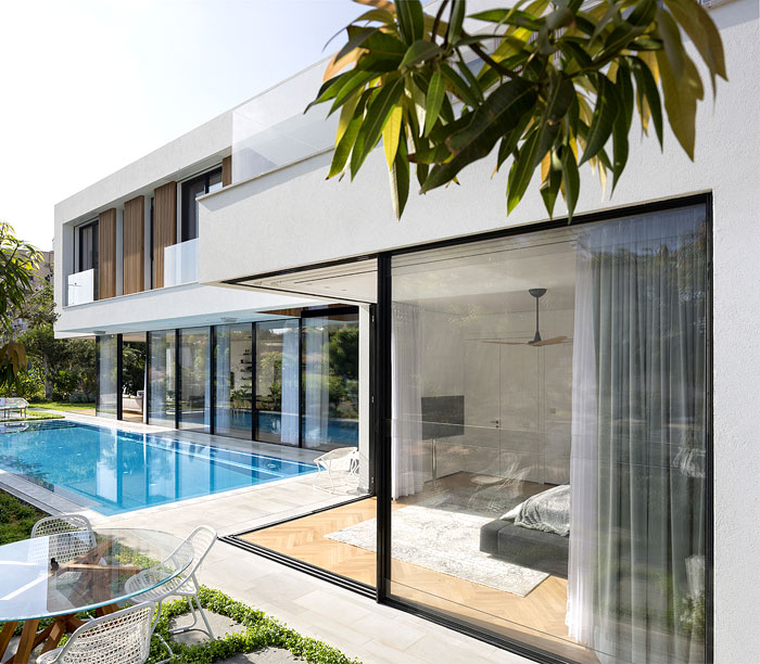contemporary L shaped house 20