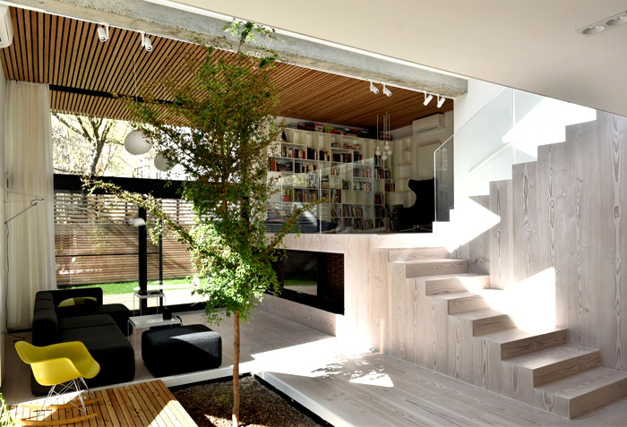 Modern Split Level House