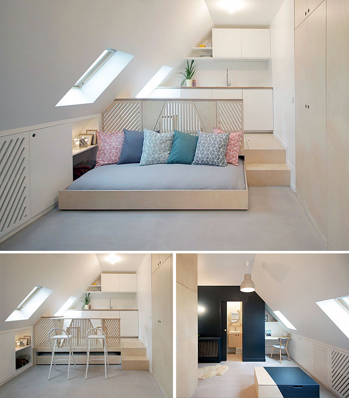 50 Small Studio Apartment Design Ideas Modern Tiny Clever Interiorzine