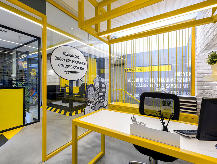 black yellow emre group office 25
