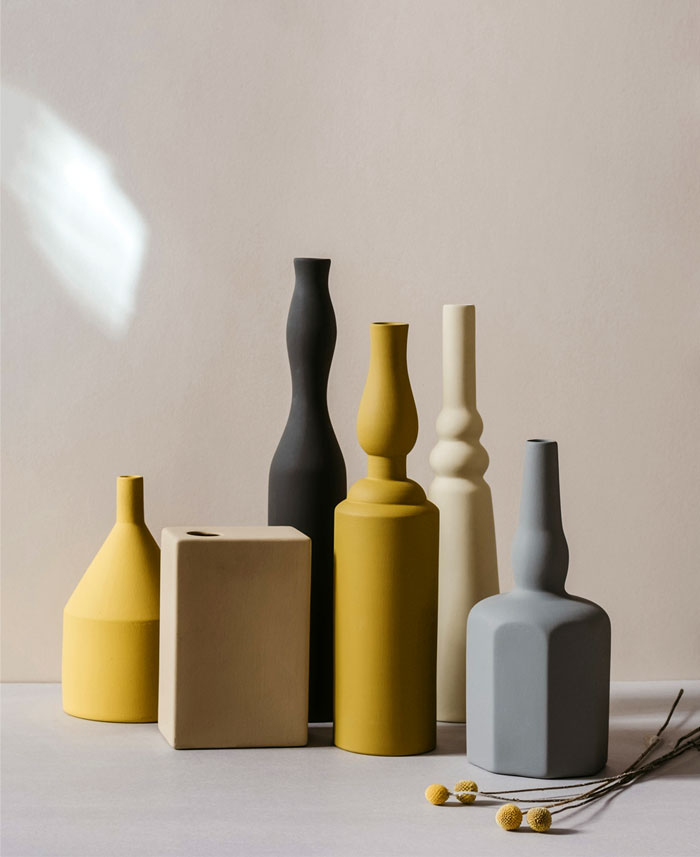 Ceramic Vases Inspired by Giorgio Morandi Still Life Ceramic Vases Inspired by Giorgio Morandi Still Life