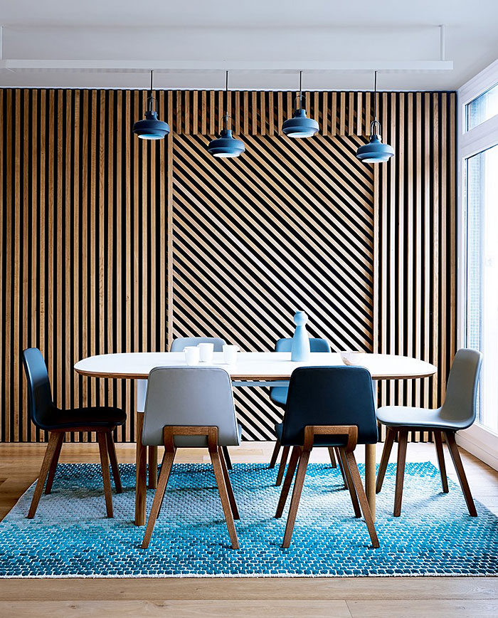 22 Ideas to Hide a Guest Bed hide the bed behind a wooden decorative partition