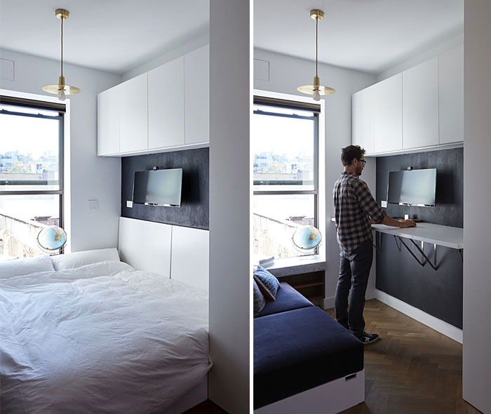 22 Ideas To Hide A Guest Bed Interiorzine