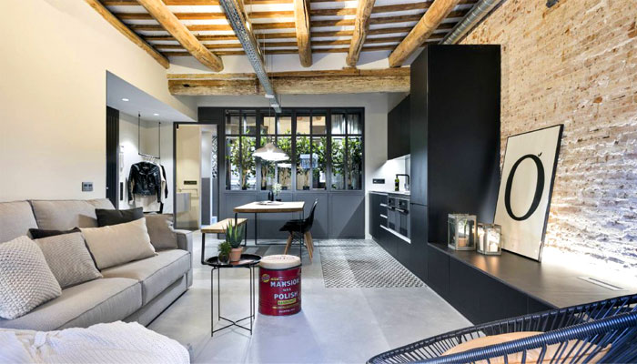 Open Concept Kitchen and Living Room 55 Designs Ideas
