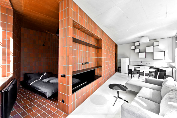 80 Men's Bedroom Ideas – A List of the Best Masculine Bedrooms natural materials terracotta modern mans bedroom