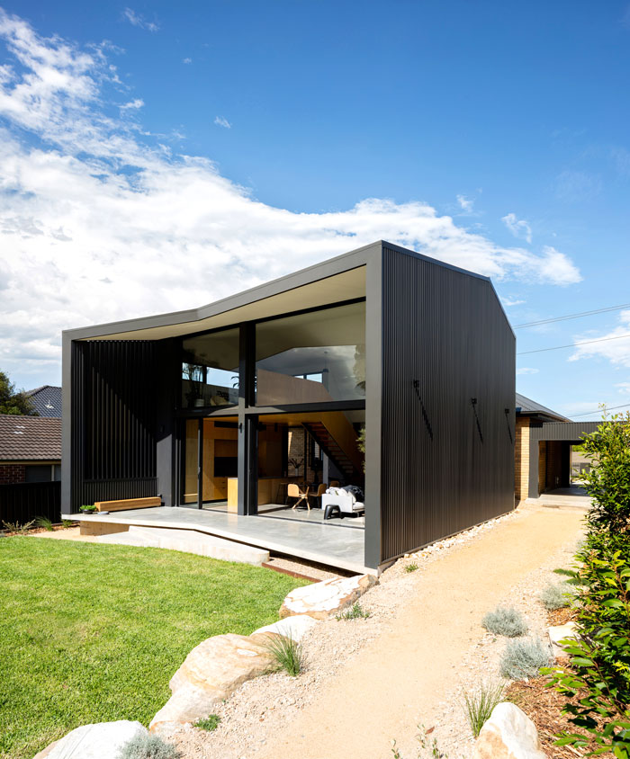 yellow brick house extension christopher polly architect 1