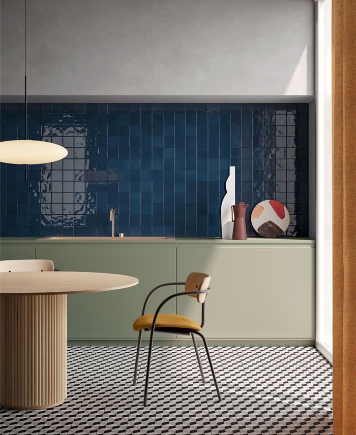 trendy color choice kitchen 6