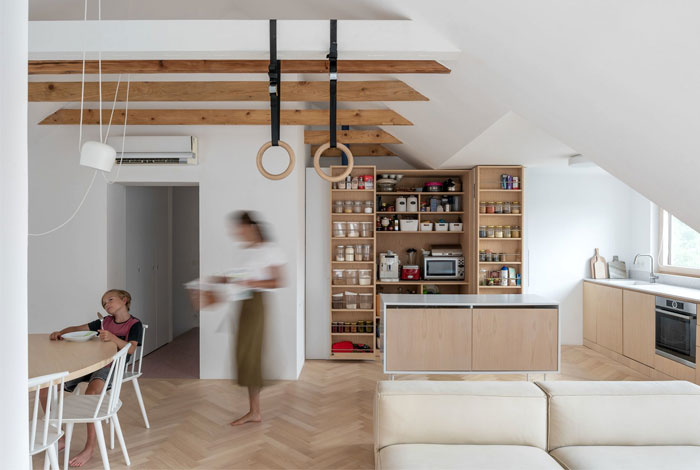 kilo honc attic apartment bratislava 3