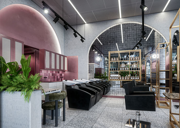 Beauty Salon Interior Concept by Donata Granata - InteriorZine