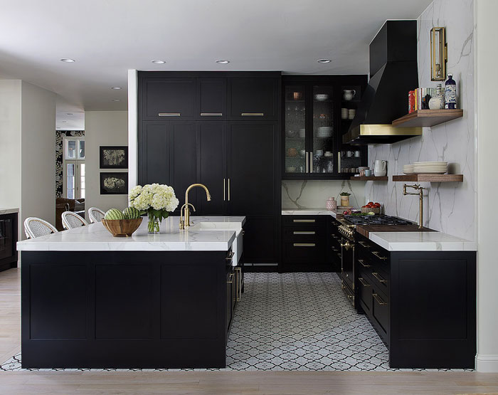 80 Black Kitchen Cabinets – The Most Creative Designs & Ideas ...