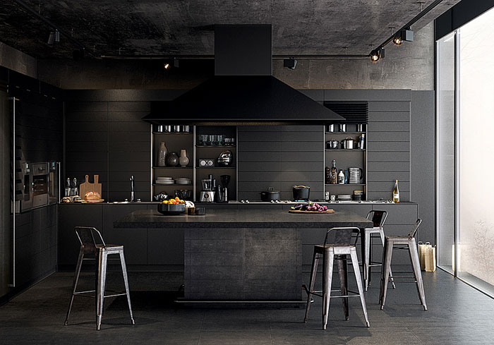 80 Black Kitchen Cabinets The Most Creative Designs Ideas
