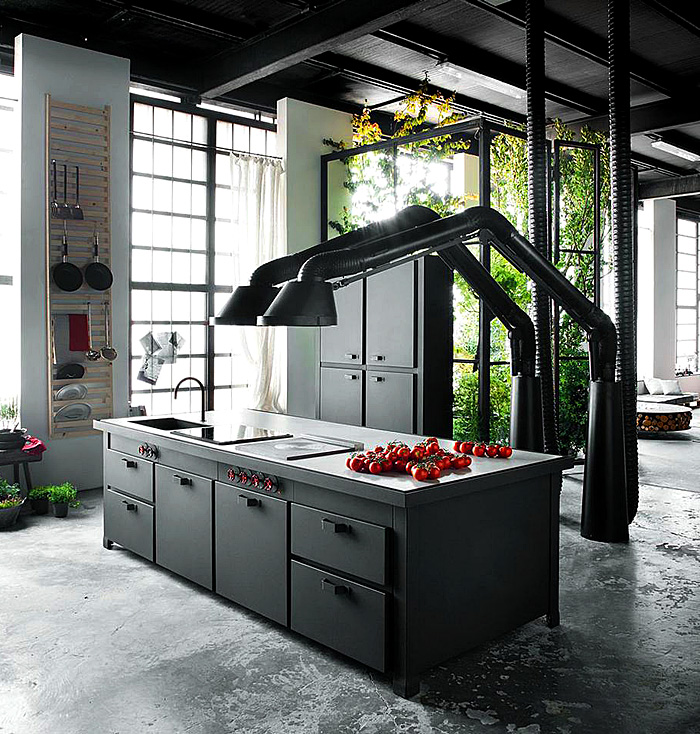 Black Kitchen Design Ideas - Pictures of Black Kitchens - Elle Decor