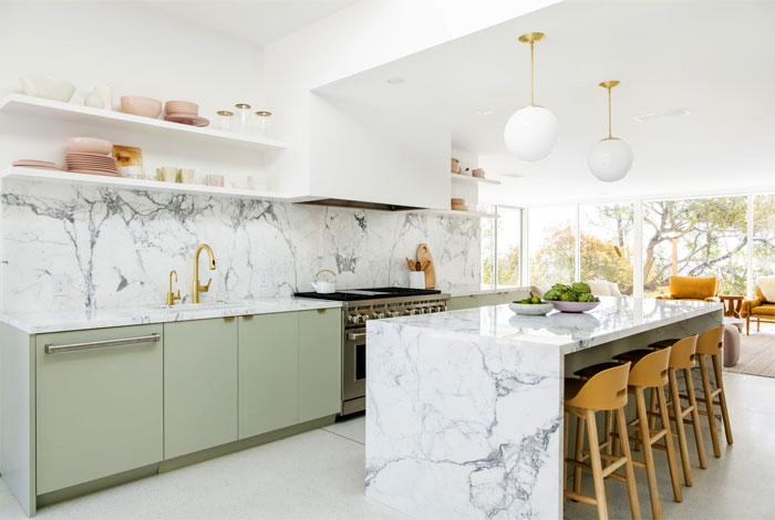 65 Adorable Mid Century Modern Kitchen Ideas mid century modern kitchen 5