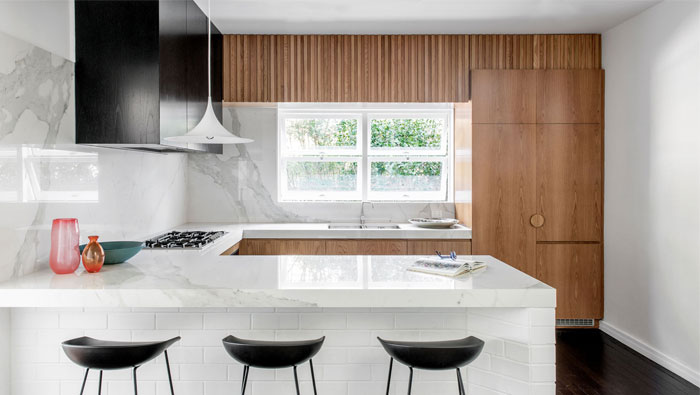65 Adorable Mid Century Modern Kitchen Ideas mid century modern kitchen lighting 3
