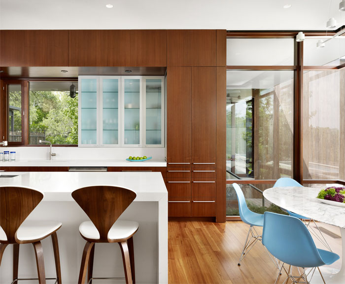 65 Adorable Mid Century Modern Kitchen Ideas modern kitchen round dining table 7