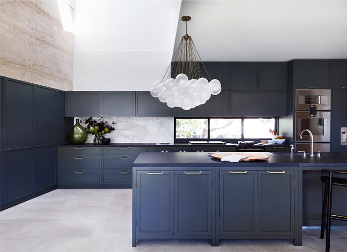 65 Blue Kitchen Cabinet Ideas for Your Decorating Inspiration - InteriorZine